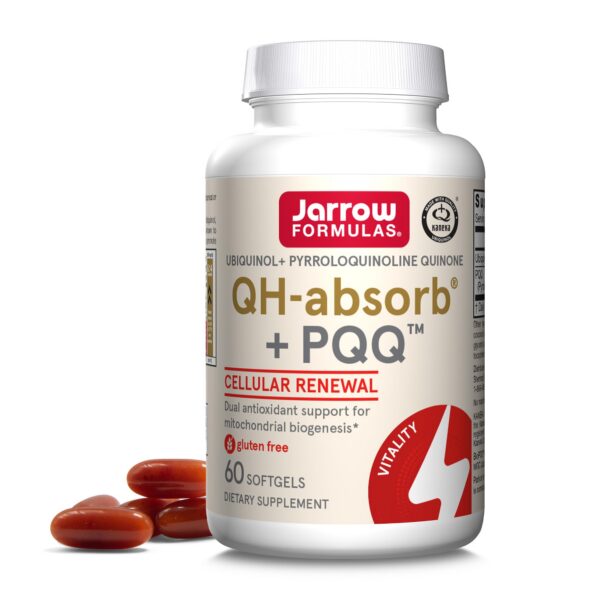 Version 1.0.0 Botella suplemento Jarrow Formulas QH-absorb + PQQ 60 cápsulas