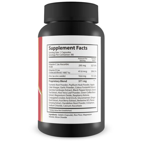 Botella suplemento Keto + ACV para limpieza y energía