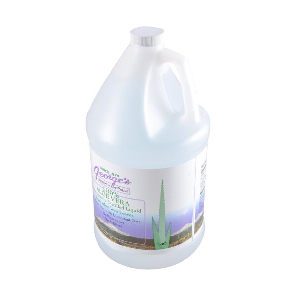 Botella suplemento líquido aloe vera George's 128 oz