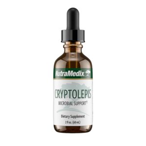 Botella de suplemento líquido NutraMedix Cryptolepis de 2 onzas