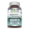 Botella suplemento melatonina y l-teanina Amazing Formulas