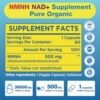 Botella de suplemento NMNH para aumentar NAD+ en adultos