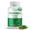Version 1.0.0 Botella de suplemento NuraFuse Moringa 12 en 1 con 150 cápsulas