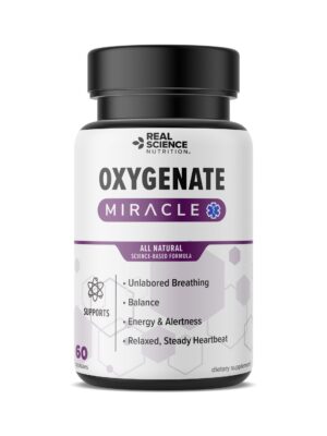 Botella suplemento Oxygenate Miracle para apoyo pulmonar