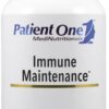 Botella de suplemento Patient One para mantenimiento inmunológico 120 cápsulas