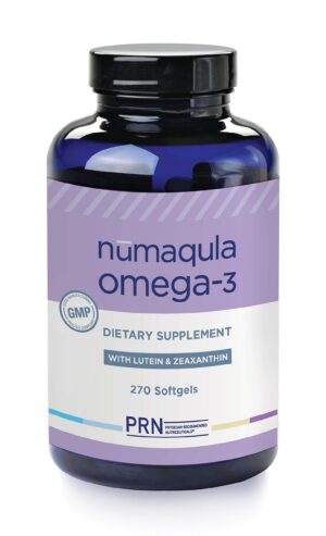 Botella suplemento PRN Omega-3 DHA y EPA 3 meses