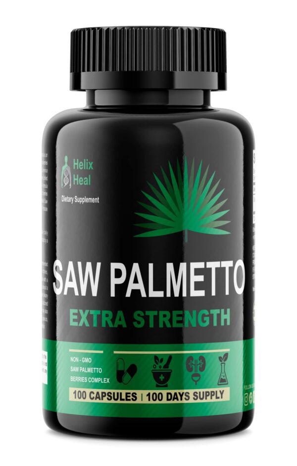 Botella suplemento Saw Palmetto para hombres 500mg