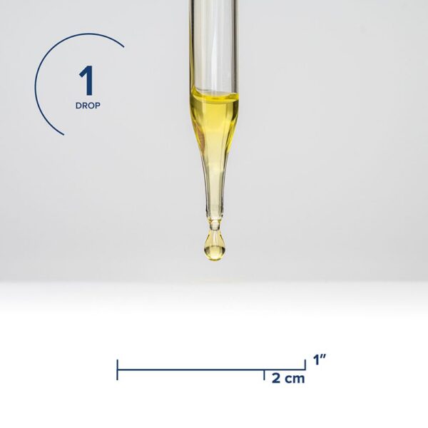 Botella suplemento Seeking Health gotas vitamina d3 vista lateral