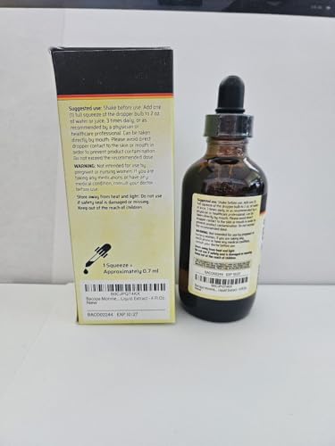 Version 1.0.0 Botella suplemento sin alcohol vegano BIO KRAUTER bacopa