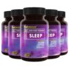Botella de suplemento sueño natural BioEmblem 60 cápsulas