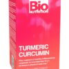 Botella suplemento Turmeric Curcumin Bio Nutrition 50 cápsulas