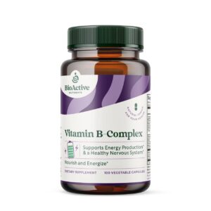 Version 1.0.0 Botella suplementos complejo vitamina B BioActive Nutrients
