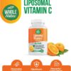 Botella suplemento vitamina c liposomal Whole Nature 1200mg