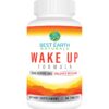 Version 1.0.0 Botella de suplemento Wake Up fórmula de Best Earth Naturals