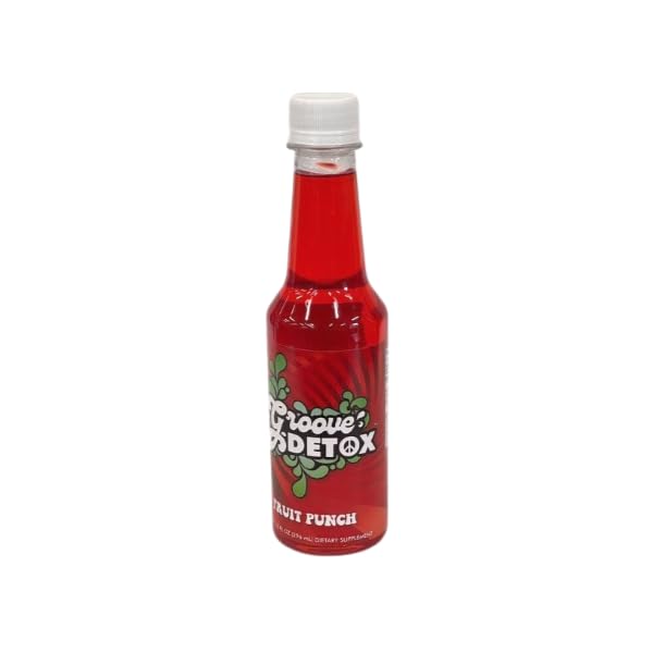 Botella suplementos detox Groove sabor punch de frutas 10 oz
