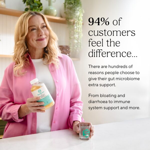 Version 1.0.0 Botella Symprove mango maracuyá probiótico sin gluten y sin lácteos