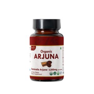 Botella de tabletas orgánicas Organic Spree Arjuna 120