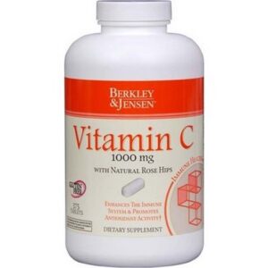 Botella tabletas vitamina c 1000mg escaramujo natural 375 piezas
