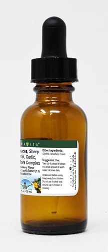 Botella Terravita Extracto líquido complejo con sabor a fresa