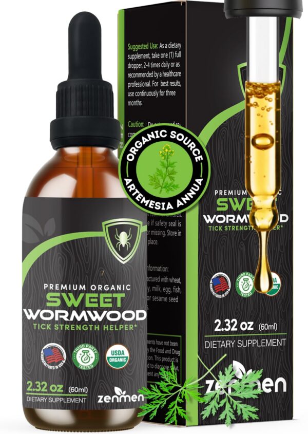 Botella tintura Artemisia Annua Zenmen 60 ml orgánica