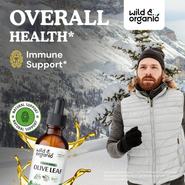 Botella de tintura de cilantro orgánico Wild & Organic