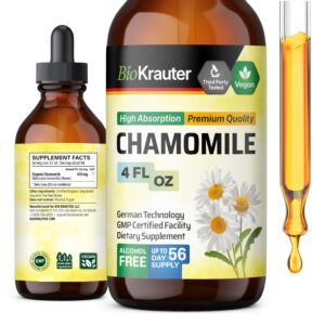Version 1.0.0 Botella tintura de manzanilla BIO KRAUTER 4 Fl Oz relajación