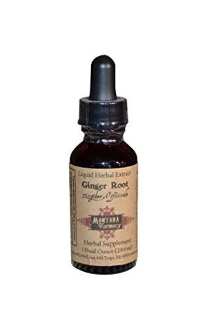 Botella tintura natural extracto de jengibre Montana Farmacy