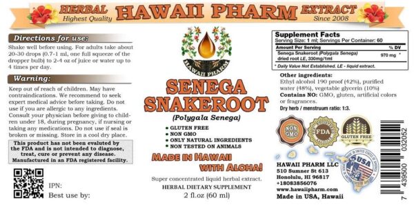 Version 1.0.0 Botella de tintura de raíz de serpentaria para suplemento herbario