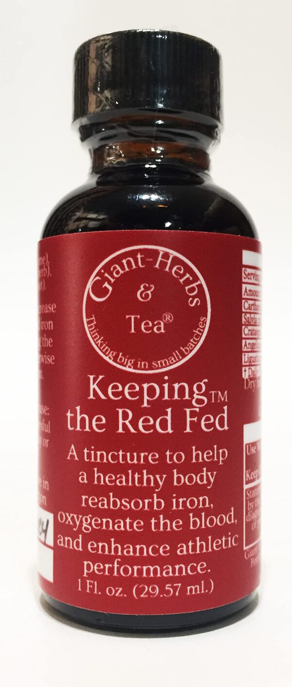 Botella tintura Red Fed 1 oz Giant-Herbs & Tea