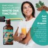 Botella de Tintura de Roble Blanco Orgánico