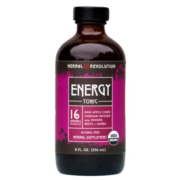 Botella tónico energético Herbal Revolution 8 fl oz