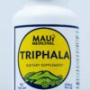 Botella de Triphala 90 cápsulas vegetarianas suplemento orgánico