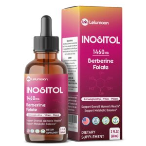 Version 1.0.0 Botella de Ultra Inositol LELUMOON para salud femenina