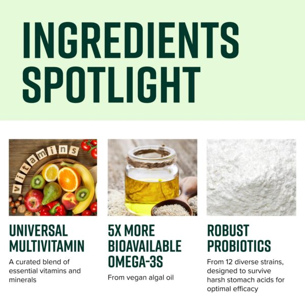 Botella Vibrant Health Trilogy para soporte cardíaco y cerebral