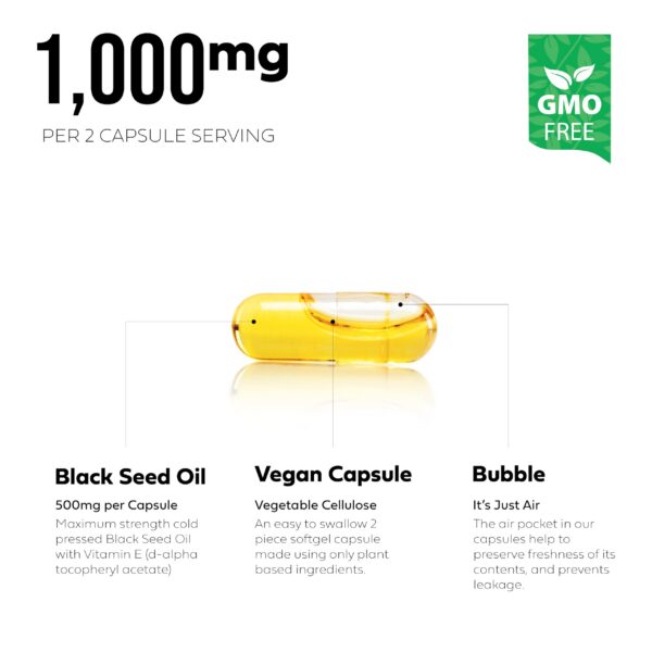 Frasco de vidrio con cápsulas en interior