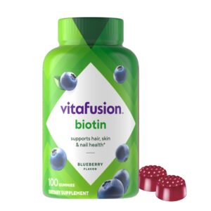 Botella Vitafusion Biotina Extra Fuerte 100 unidades