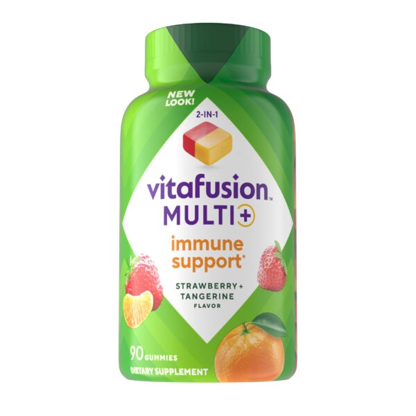 Version 1.0.0 Botella Vitafusion Multi+ apoyo inmunológico 90 gomitas adultos