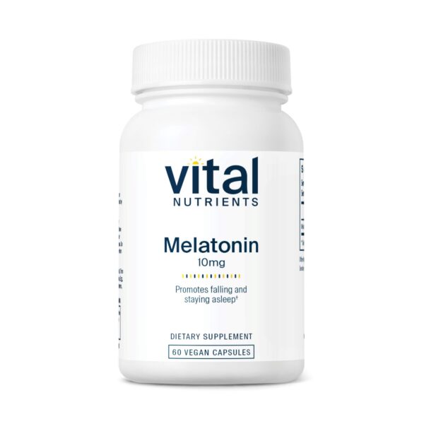 Version 1.0.0 Botella Vital Nutrients Melatonina 10mg 60 cápsulas vegano