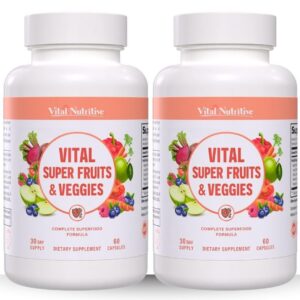 Botella de Vital Super Frutas y Vegetales 2 en 1