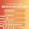 Version 1.0.0 Cápsulas de suplemento cerebral Vital Vitamins