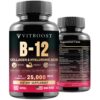 botella de vitamina b12 vitboost con colágeno y ácido hialurónico