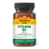 Botella de vitamina b2 Country Life 100 tabletas