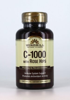 Botella vitamina c 1000 mg windmill tabletas escaramujo