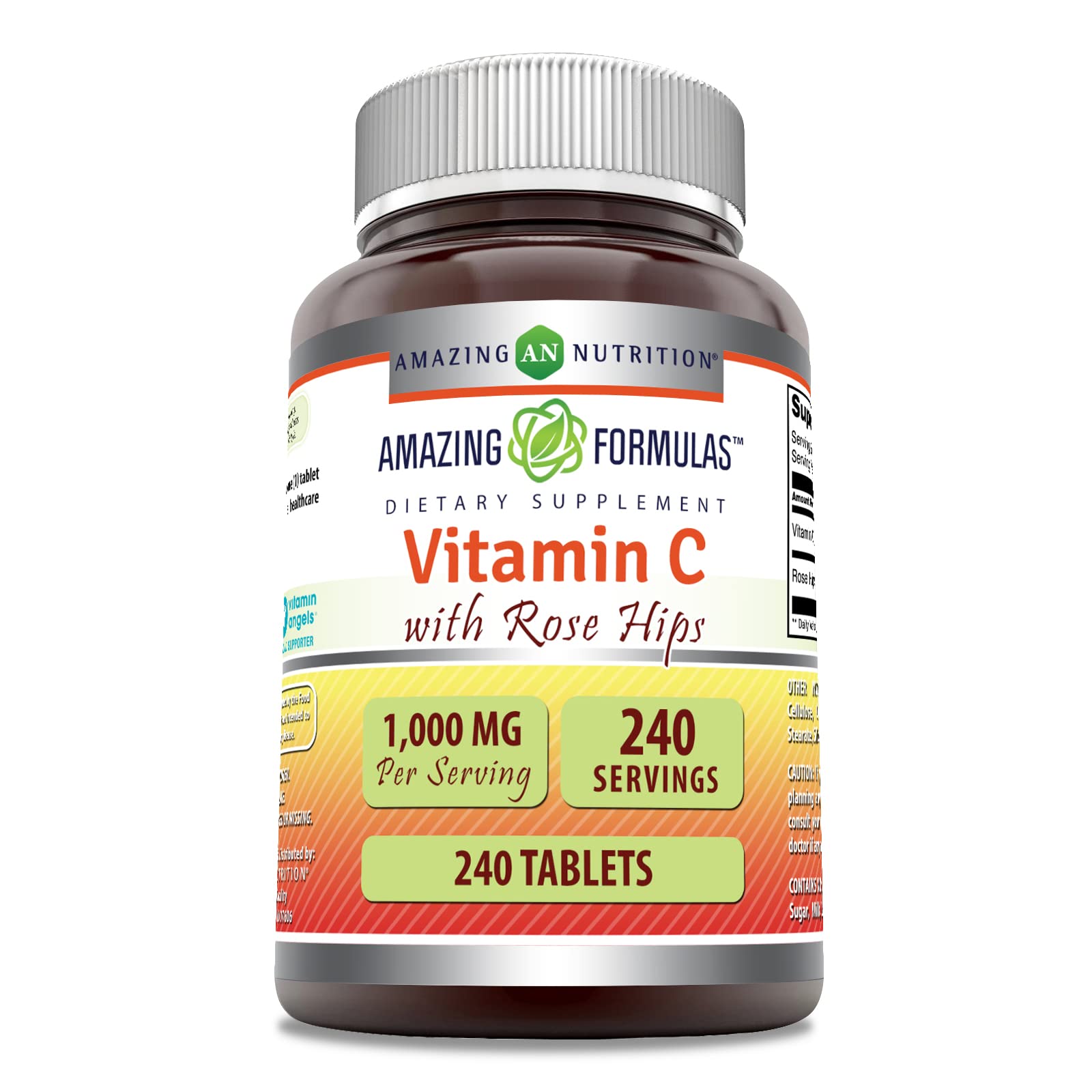 Vitamin C, 1000 mg with Rose Hips