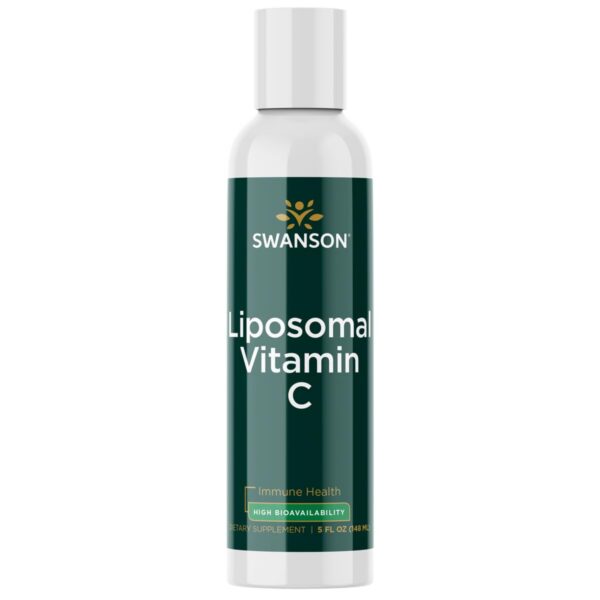 Botella vitamina c liposomal líquida Swanson 148 ml