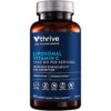 Botella de vitamina C liposomal Vthrive 1000 mg 60 cápsulas vegetarianas