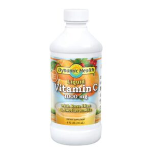 Botella vitamina c líquida Dynamic Health sabor cítrico 8oz