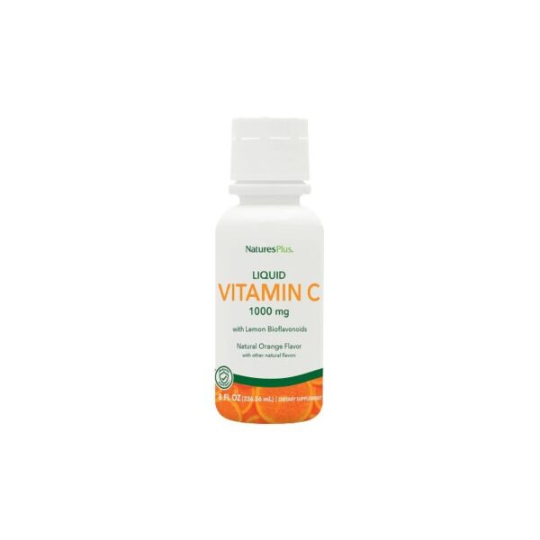 Botella vitamina c líquida NaturesPlus 30 onzas