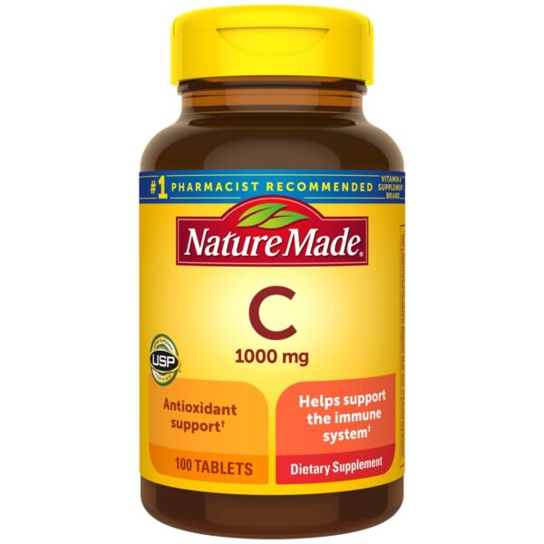 Botella de Vitamina C Nature Made 1000 mg