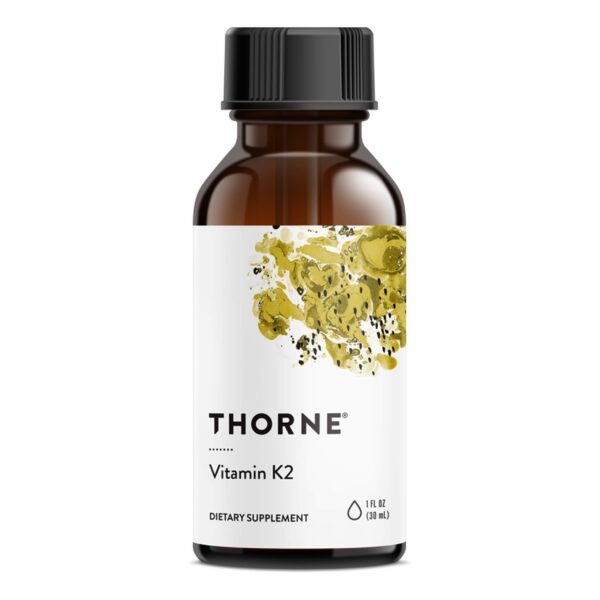 Botella vitamina K2 líquida THORNE 1 mg por gota 30 ml